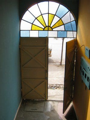 Entrance to the House of Hope in Bolivia